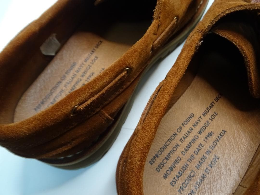 コ*エ様 超美品★リプロダクションオブファウンドデッキシューズ42