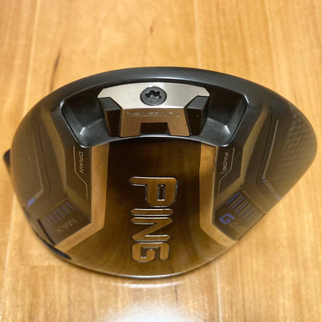 【美品】ピン G440 MAX ドライバー 9.0 ヘッド単品 ヘッドカバー付き