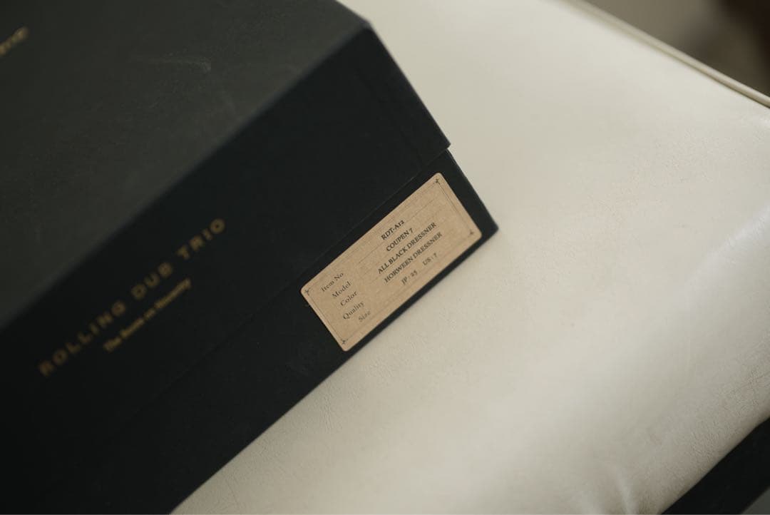 ROLLING DUB TRIO COUPEN 7 US7 黒 ブーツ