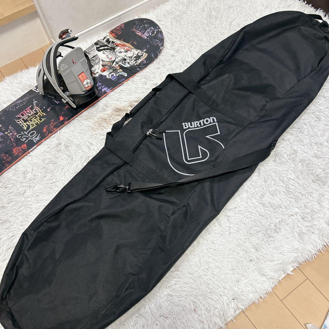 SALOMON ボード × Burton バイン × Burton ケース3点