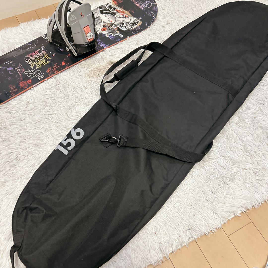 SALOMON ボード × Burton バイン × Burton ケース3点