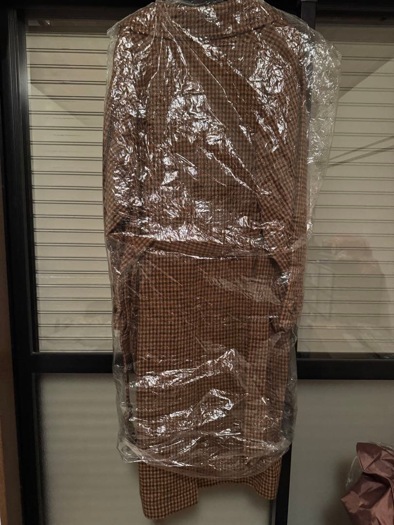 [新品] LB.01/チェックツイードカーコート サイズ M