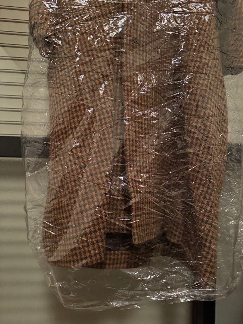 [新品] LB.01/チェックツイードカーコート サイズ M