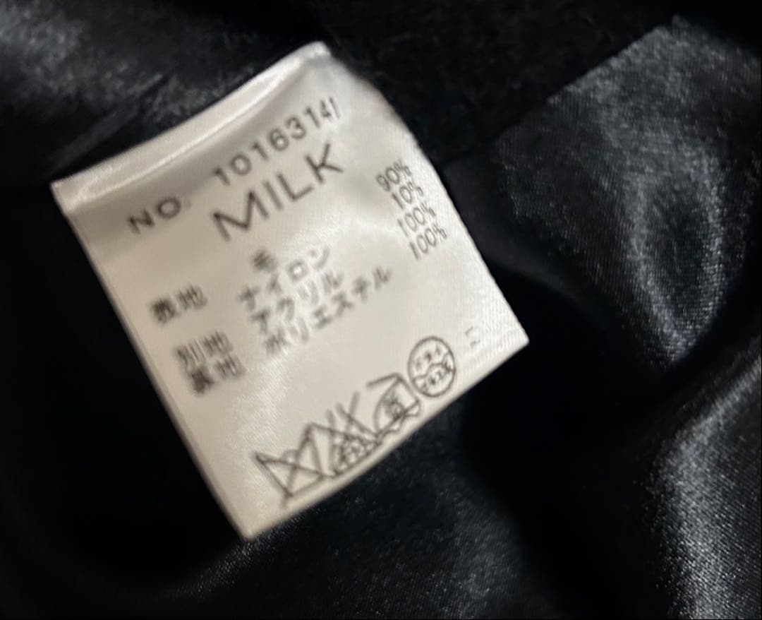 MILK ティアラコート ブラック ミルク クラウン