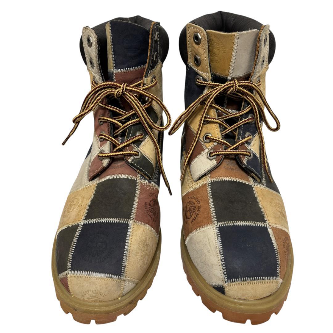 ティンバーランド パッチワーク 世界2000足 限定ブーツ10061（12M）