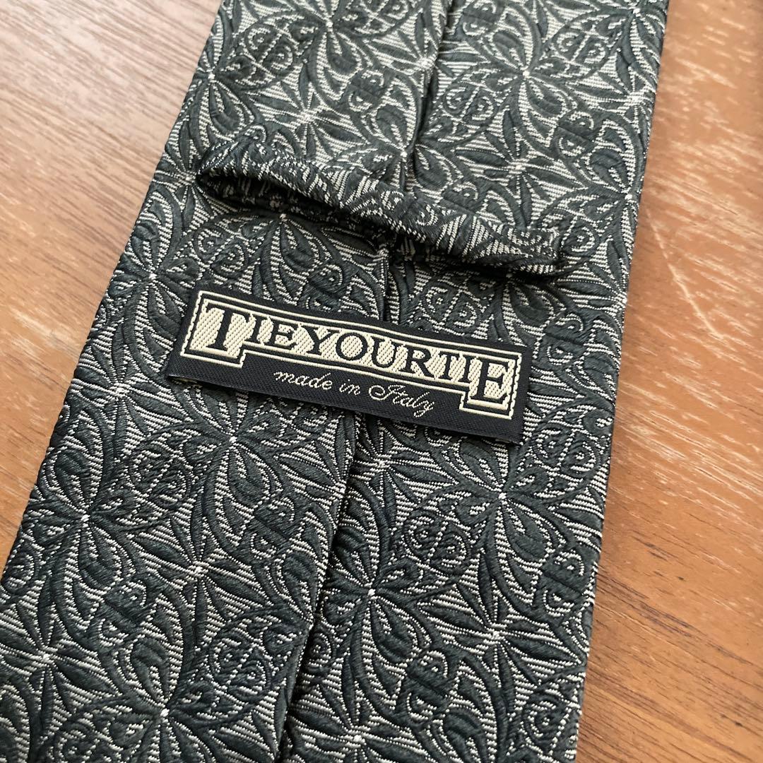 TIEYOURIE シルク ネクタイ made in Italy