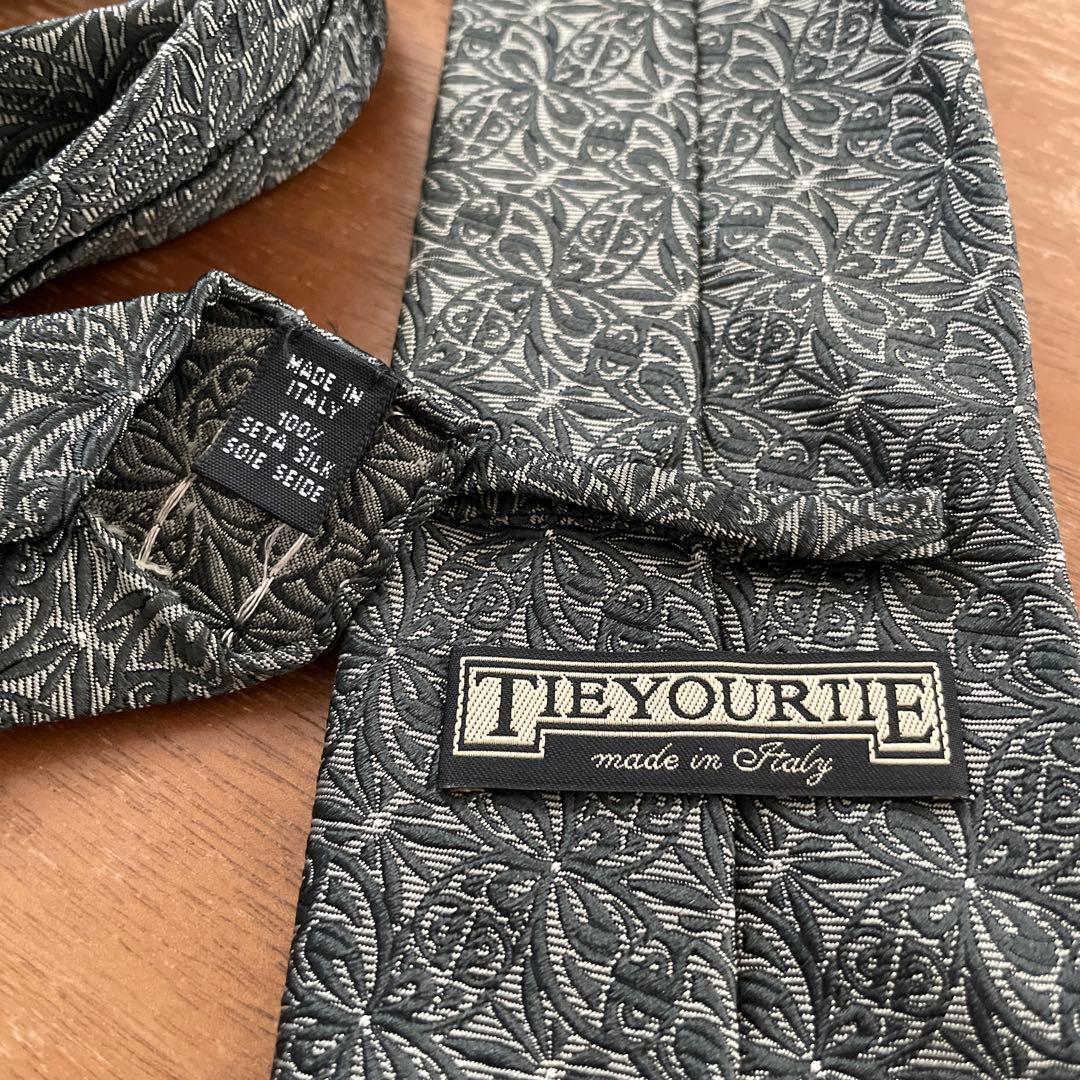 TIEYOURIE シルク ネクタイ made in Italy