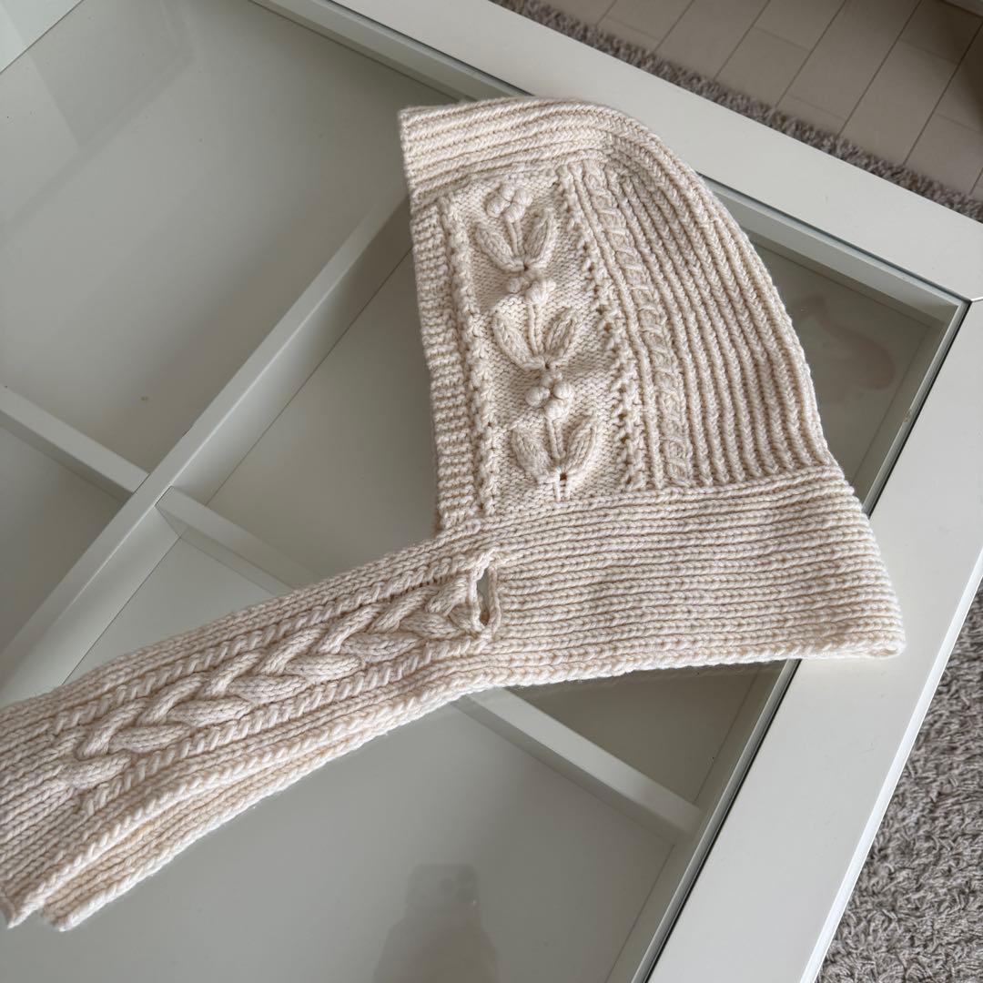 YUKI FUJISAWA バラクラバ ニット帽 フードマフラー