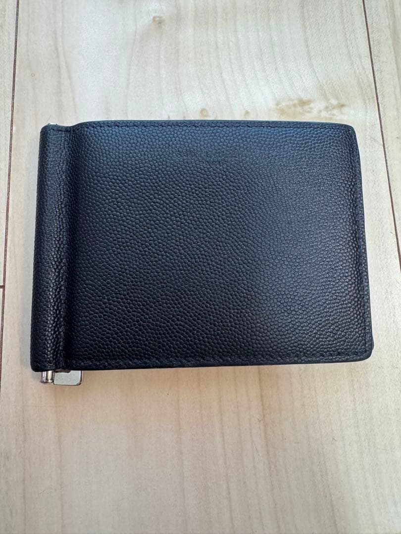 SAINT LAURENT マネークリップ&フラグメントケース　セット　ブラック