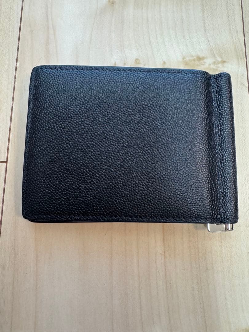 SAINT LAURENT マネークリップ&フラグメントケース　セット　ブラック