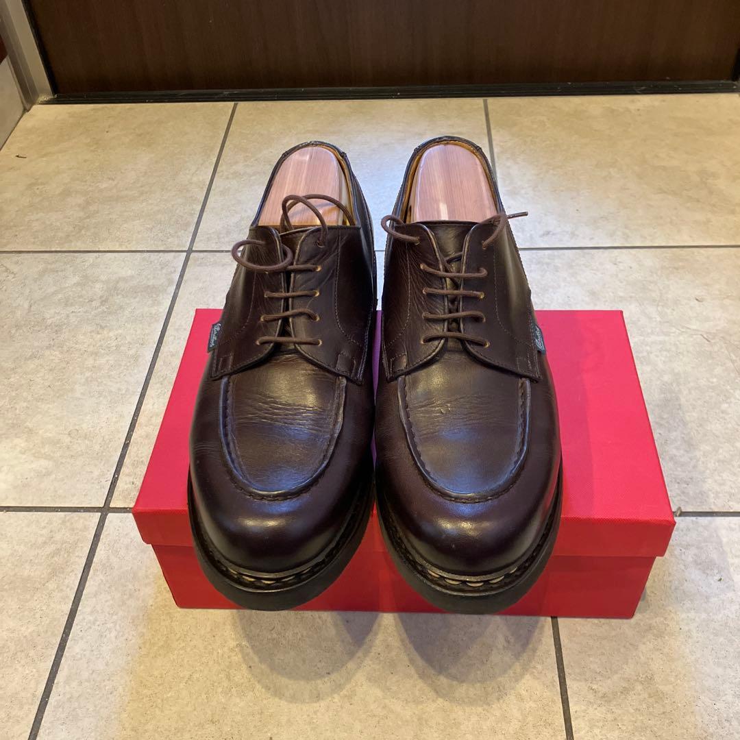 Paraboot パラブーツ、シャンボード UK7約25.5 カフェ　オマケ付