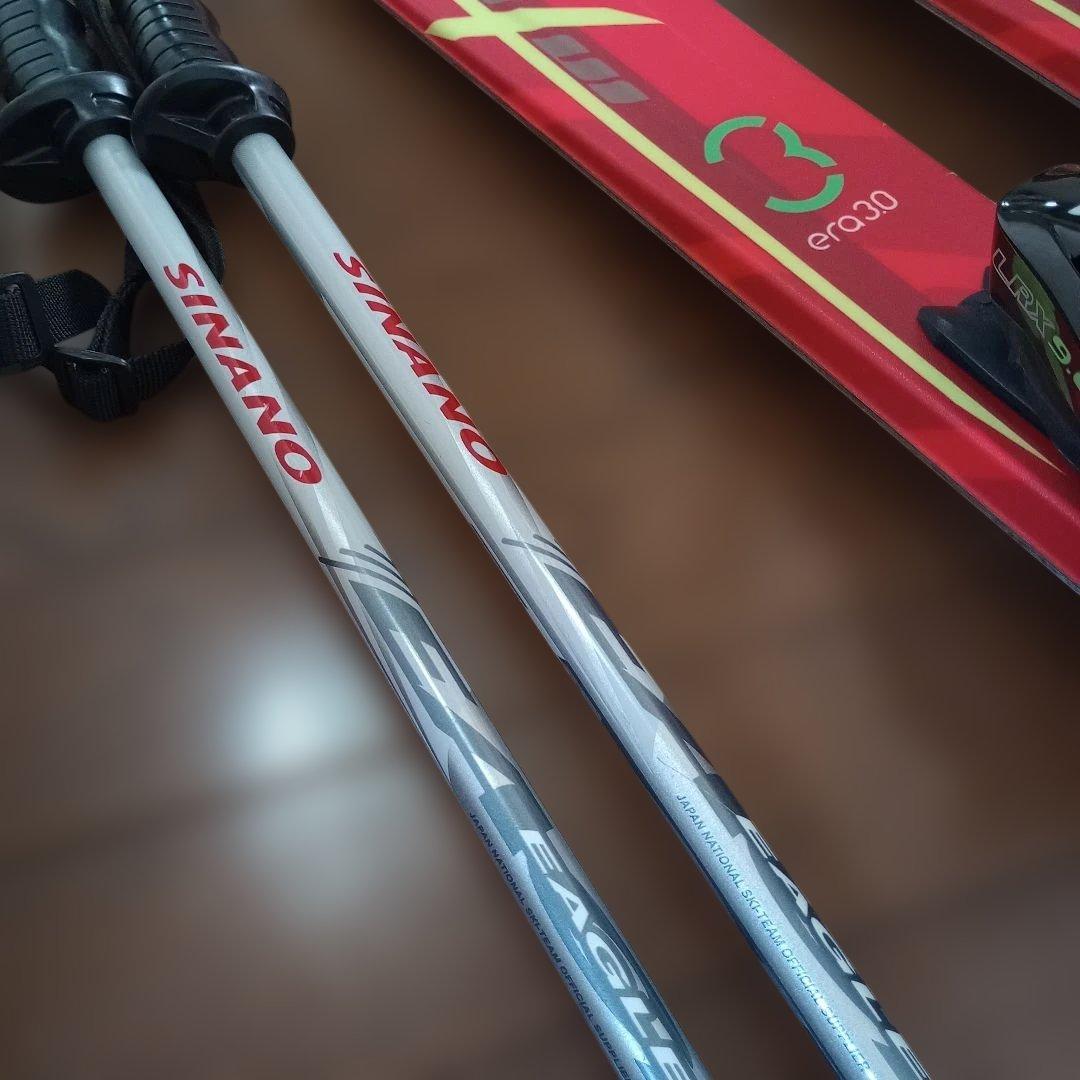 パ*ン様 中古スキー HEAD 156cm Integrale400　ポール付