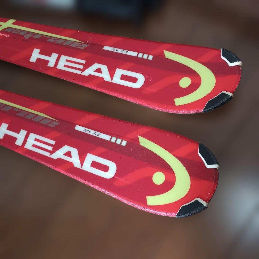 パ*ン様 中古スキー HEAD 156cm Integrale400　ポール付