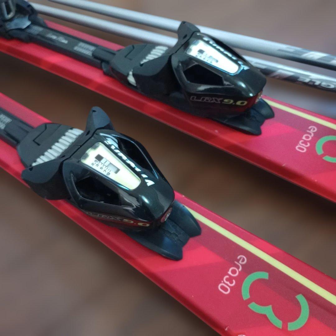 パ*ン様 中古スキー HEAD 156cm Integrale400　ポール付