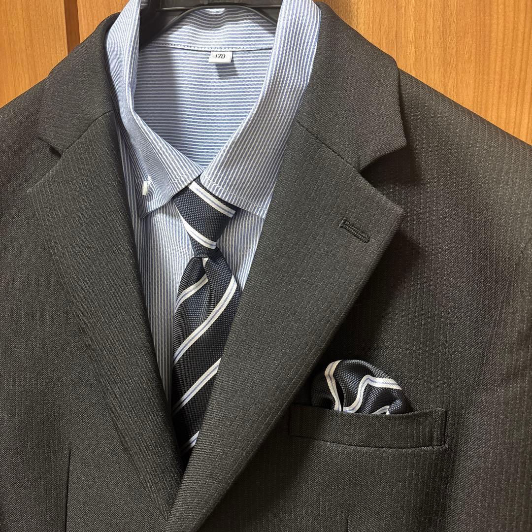 卒業式　170 男の子　スーツセット