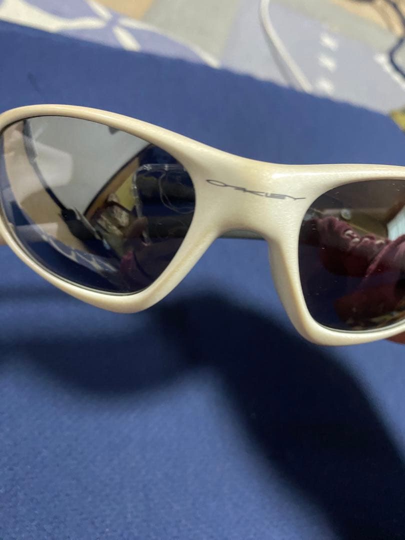 Oakley スポーツサングラス ホワイト