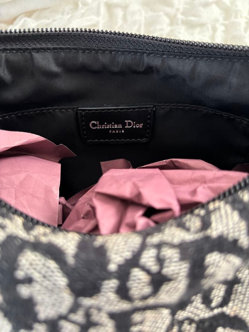 Christian Dior アクセサリーポーチ ジャガード トロッター