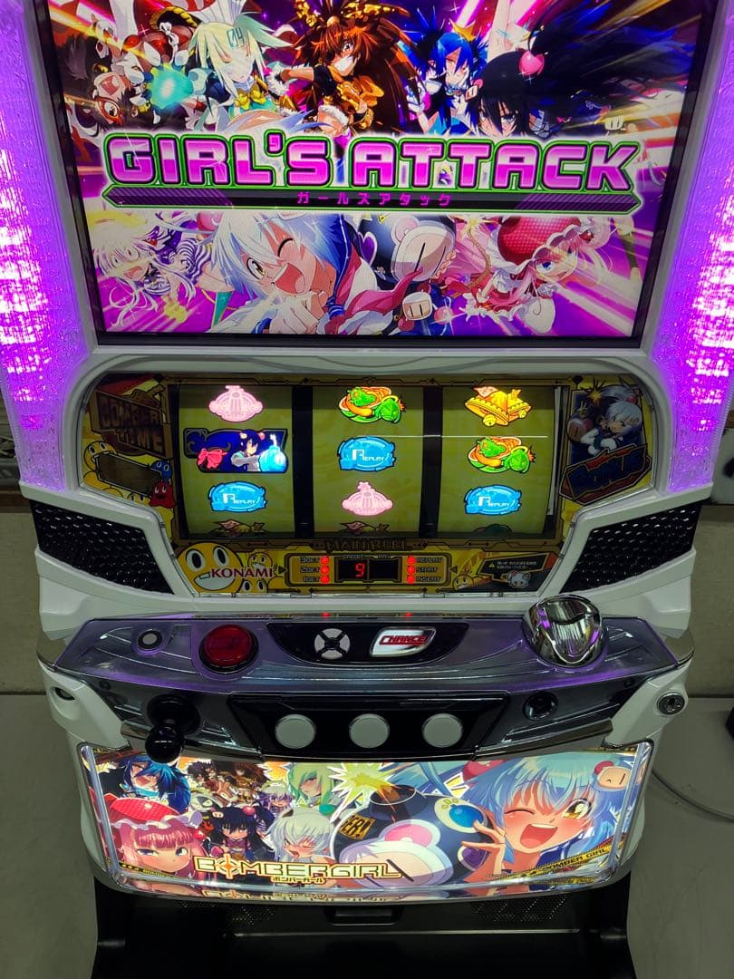 売約済み　パチスロ実機　ボンバーガールＰＭ　不要機付き