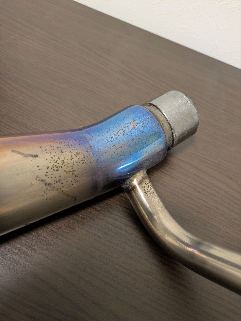 ninja1000 z1000SP忠男　チタンマフラー