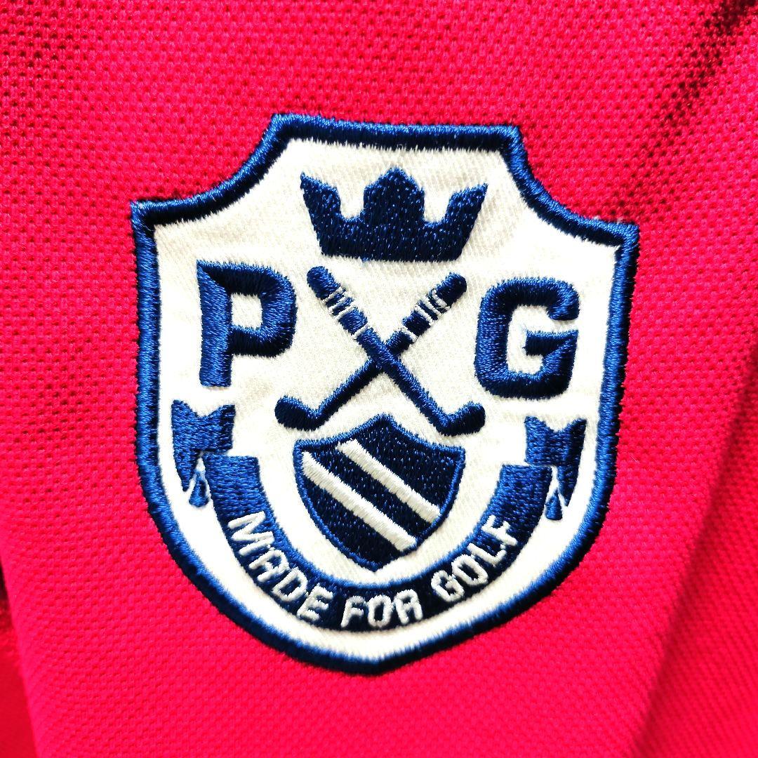 パーリーゲイツ　ノースリーブ　レディース　ピンク　ゴルフ　ワンピース ワッペン