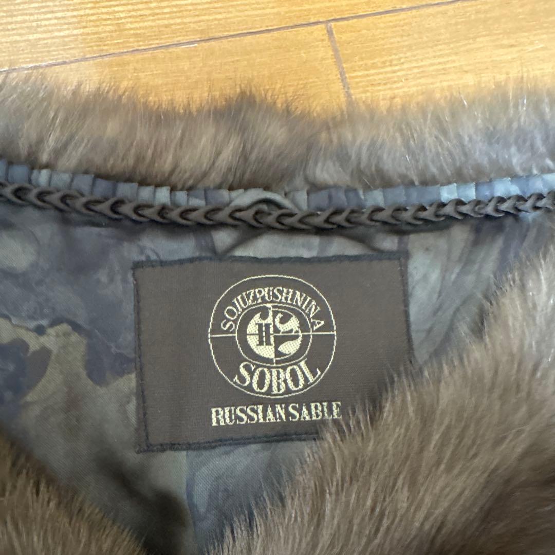 SOBOL ロシアンセーブル　襟巻き　毛皮