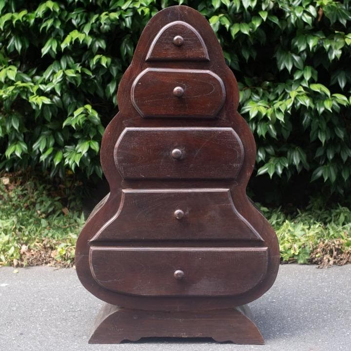 レア 瓢箪チェスト ヴィンテージ 五段チェスト 昭和レトロ