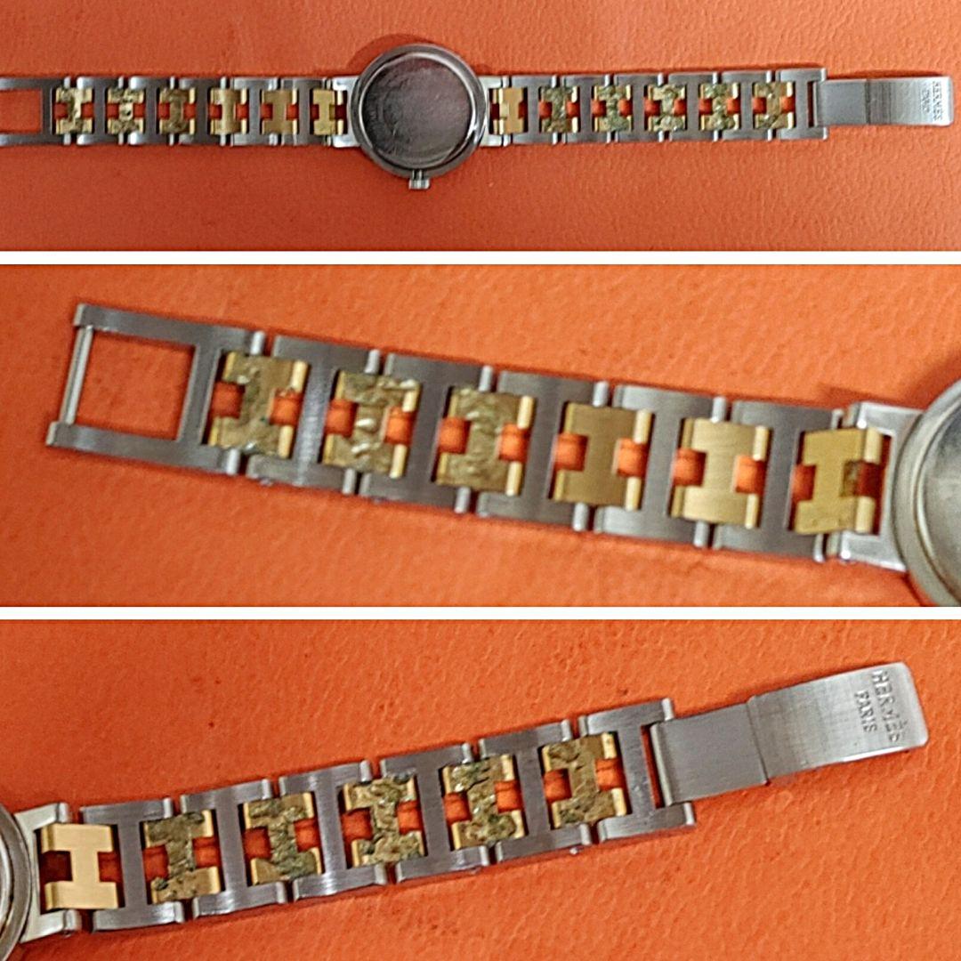 エルメス時計/美品クリッパー/新品回路新品電池新品仕上げ正常稼働品/レディース