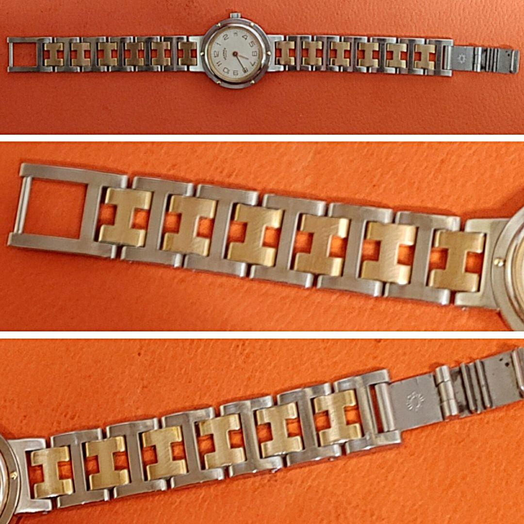 エルメス時計/美品クリッパー/新品回路新品電池新品仕上げ正常稼働品/レディース