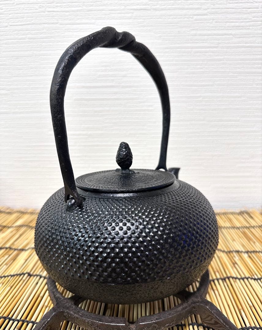 未使用品　南部照光堂造　鍛治打捻鉉　１０型アラレ　水野様　売約済み