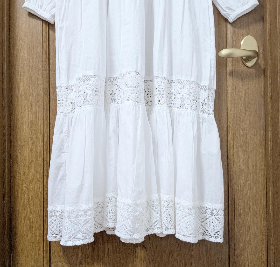 25SS Spick and Span HYUレースギャザーワンピース