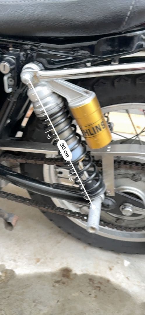 neo　sr400 オーリンズ　リアサスペンション srx