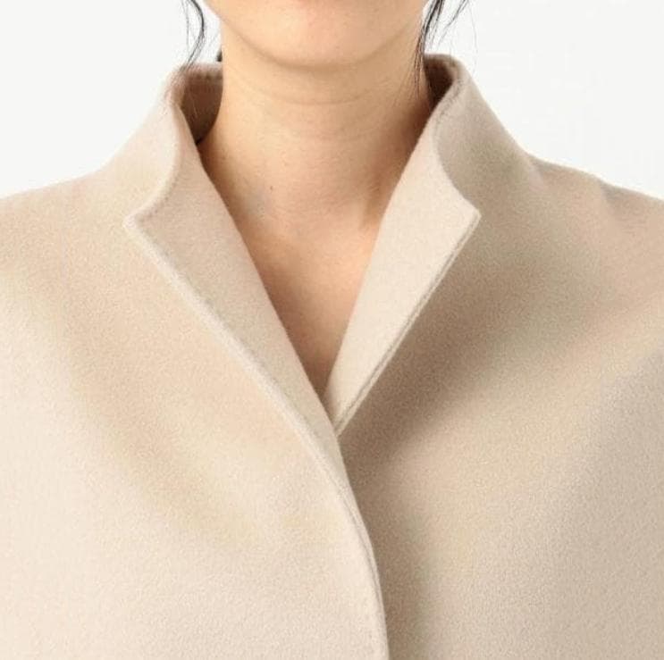 23区 ウールアンゴラビーバー スタンドコート