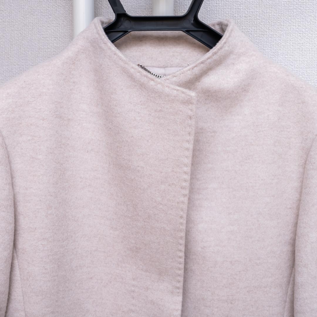 23区 ウールアンゴラビーバー スタンドコート