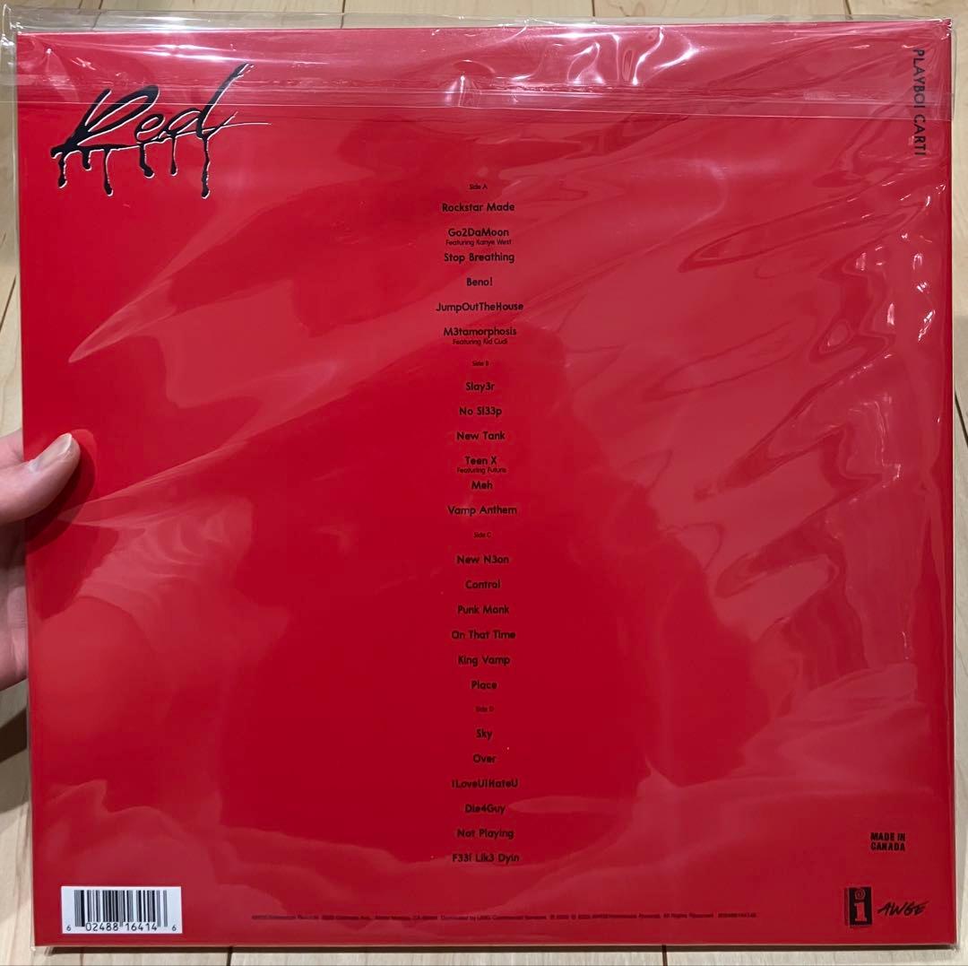 PLAYBOI CARTI WHOLE LOTTA RED レコード