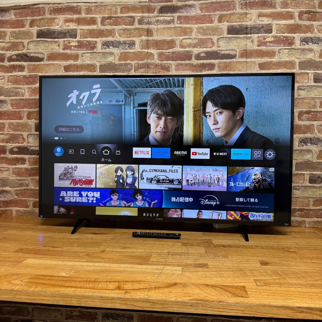 FUNAI 43V型 4K 液晶テレビ Fire TV搭載 FL-43UF360