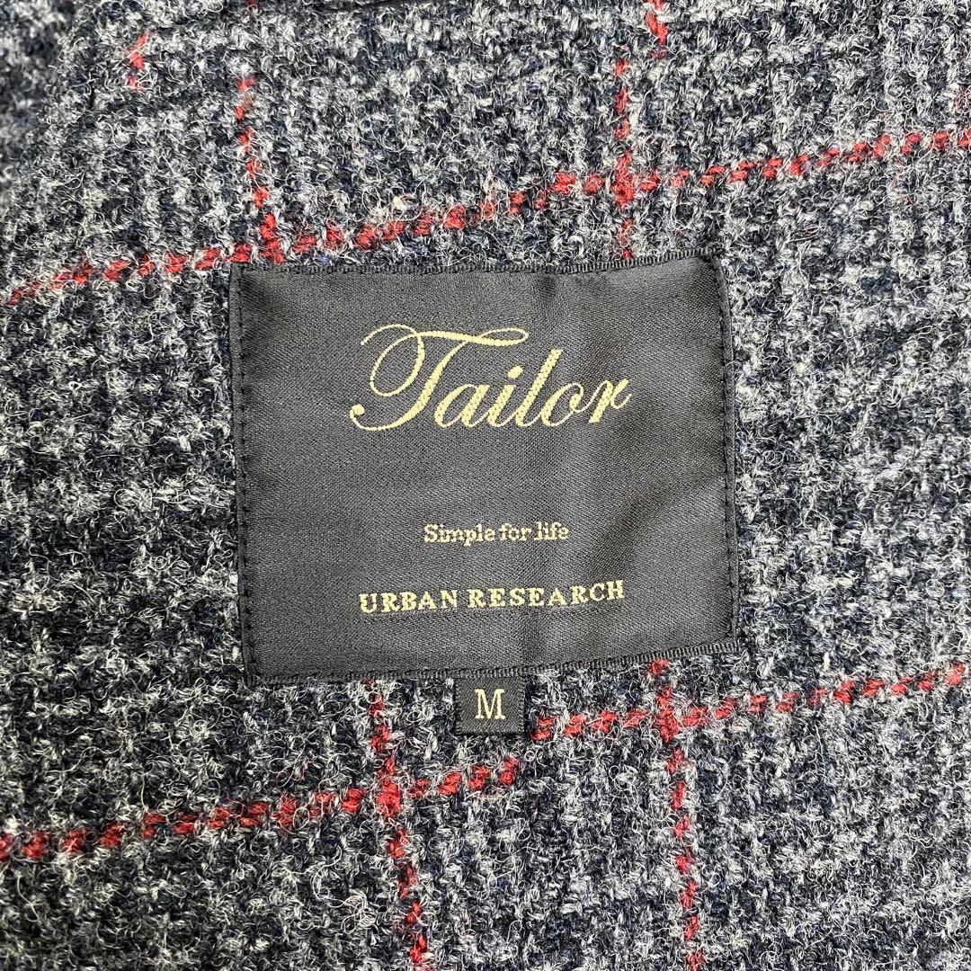 超希少✨限定品 ハリスツイード ジャケット エルボーパッチ 胡桃釦グレンチェック