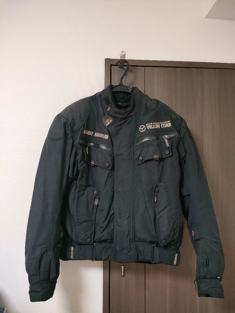 送料込!　YELLOW CORN バイクジャケット 冬用