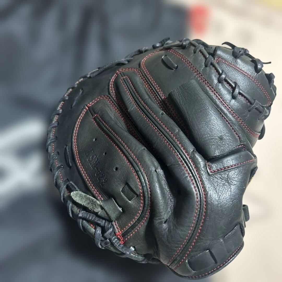 久保田スラッガー　KUBOTA SLUGGER 黒 軟式野球　キャッチャーミット