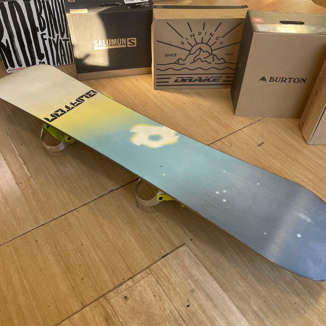 BURTON×STELLA　バートン　スノーボードセット　バインディング付