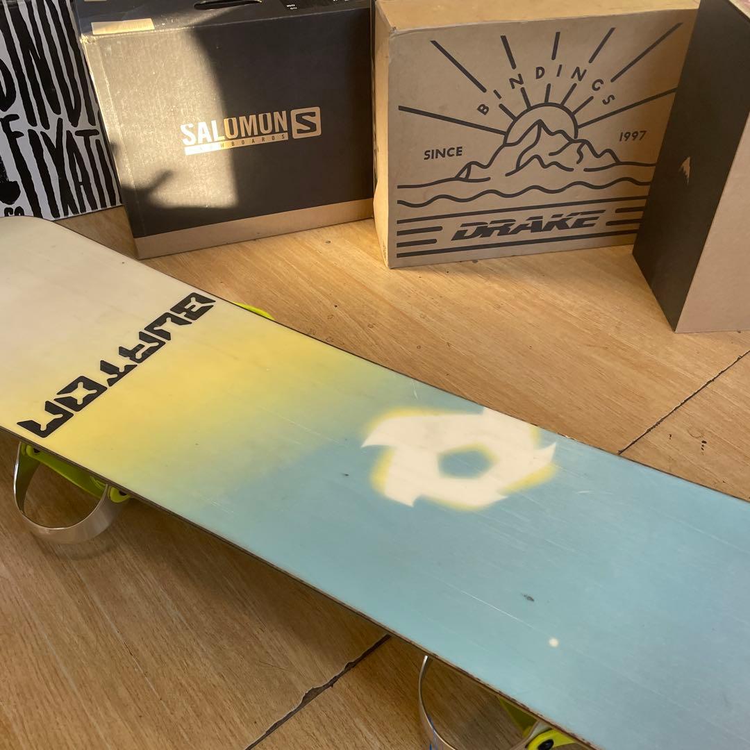 BURTON×STELLA　バートン　スノーボードセット　バインディング付