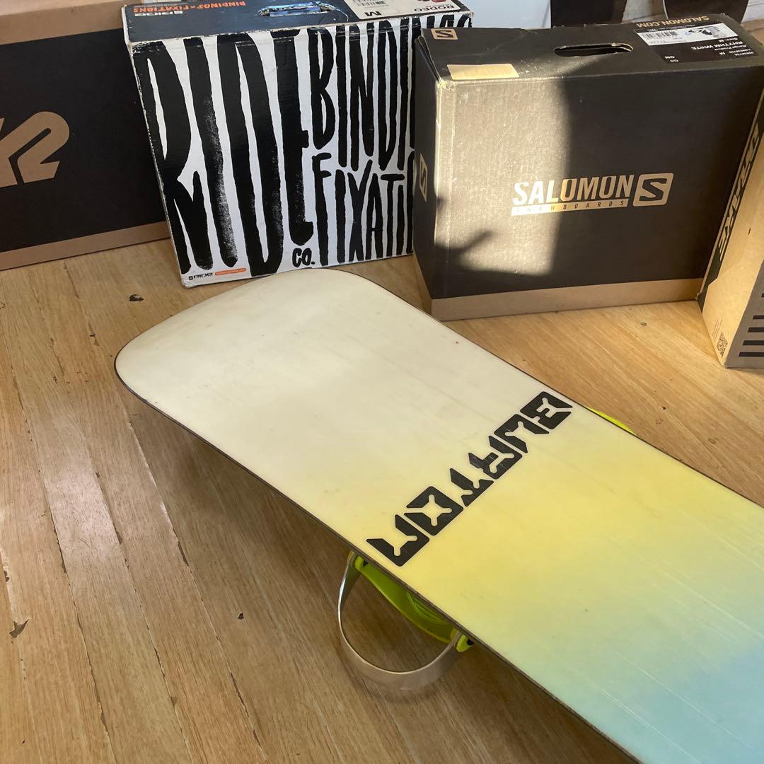 BURTON×STELLA　バートン　スノーボードセット　バインディング付