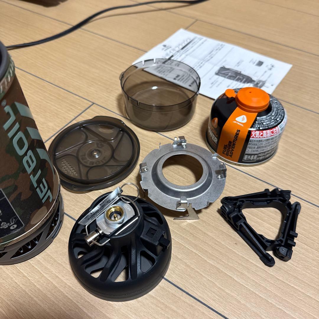 モンベル ジェットボイル　フラッシュ カモ