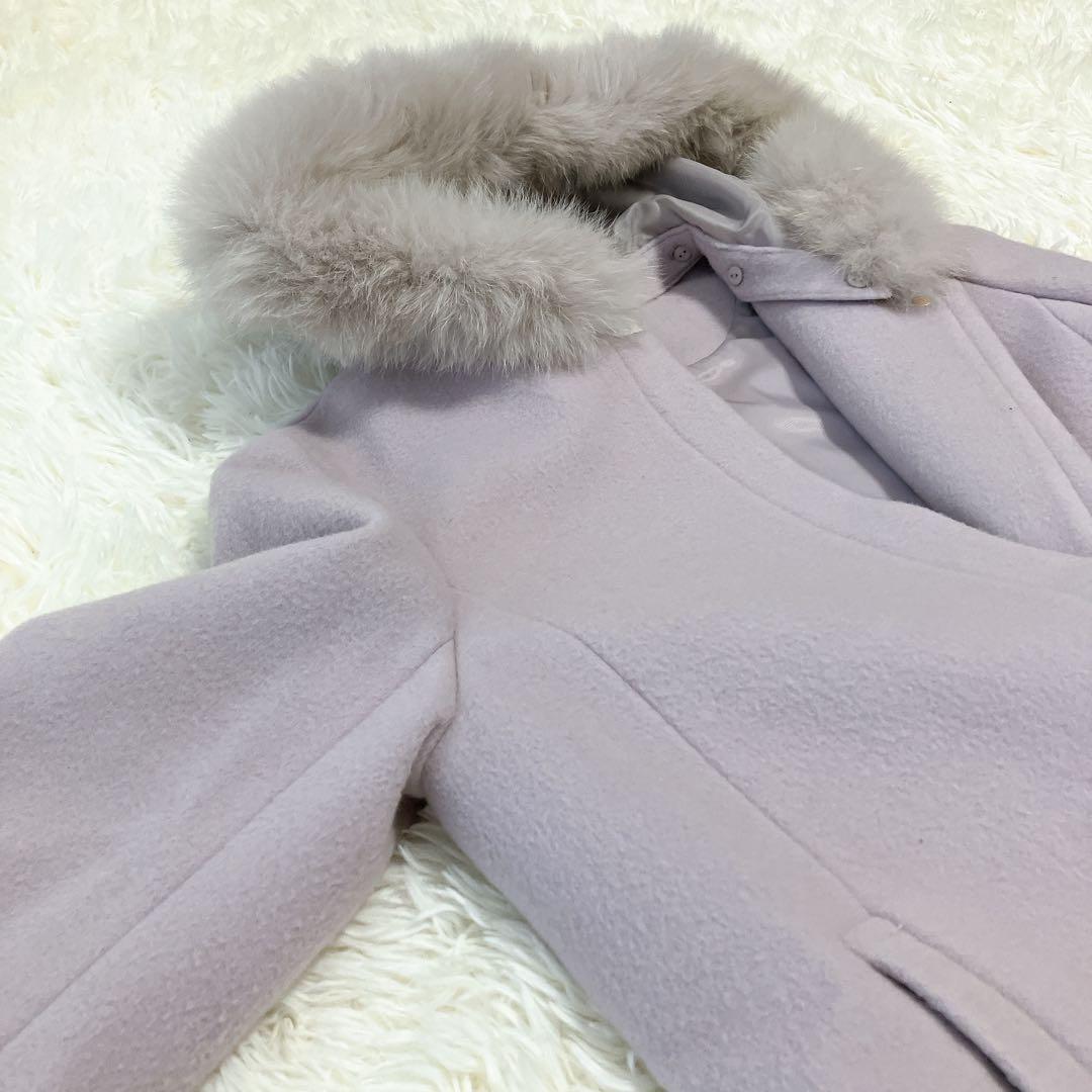 【美品】anySiS 3way スーペリアファインウールモッサコート XL