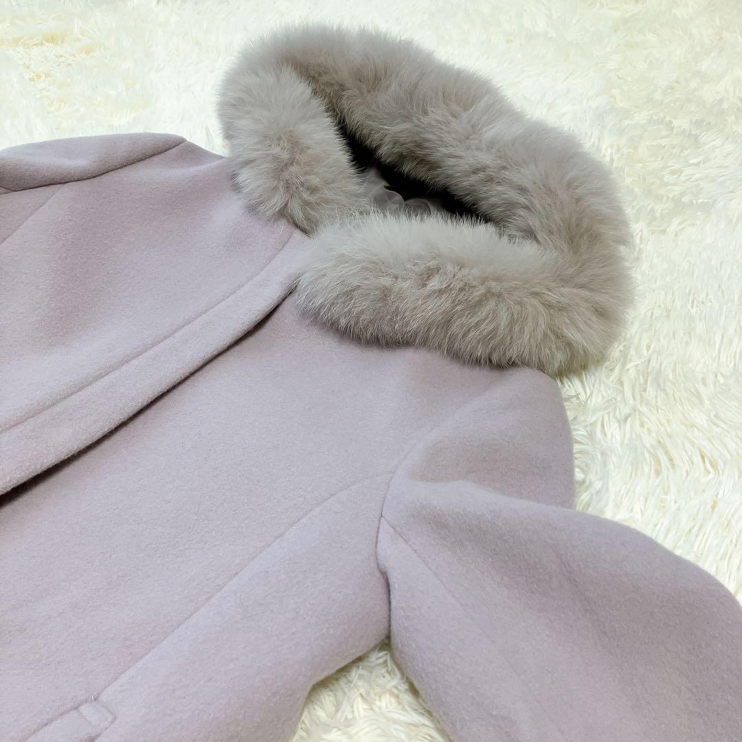 【美品】anySiS 3way スーペリアファインウールモッサコート XL