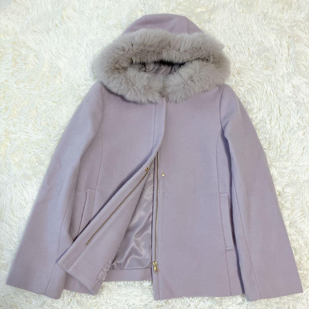 【美品】anySiS 3way スーペリアファインウールモッサコート XL