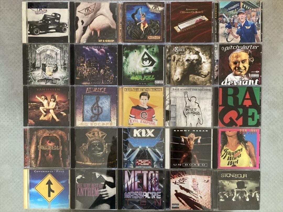 メタル・ハードロック CD まとめて約100枚セット [TX650]