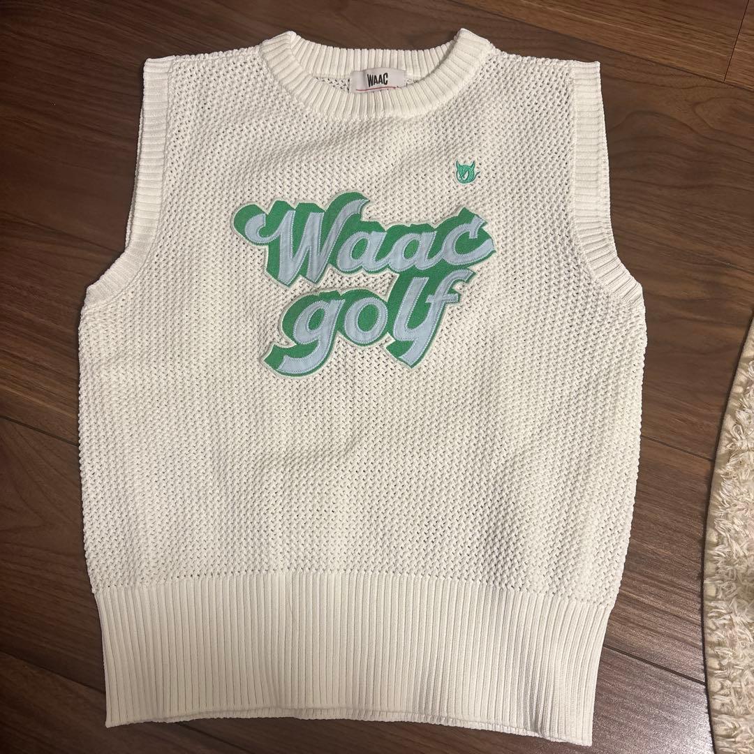 Waac golf ノースリーブニットベスト
