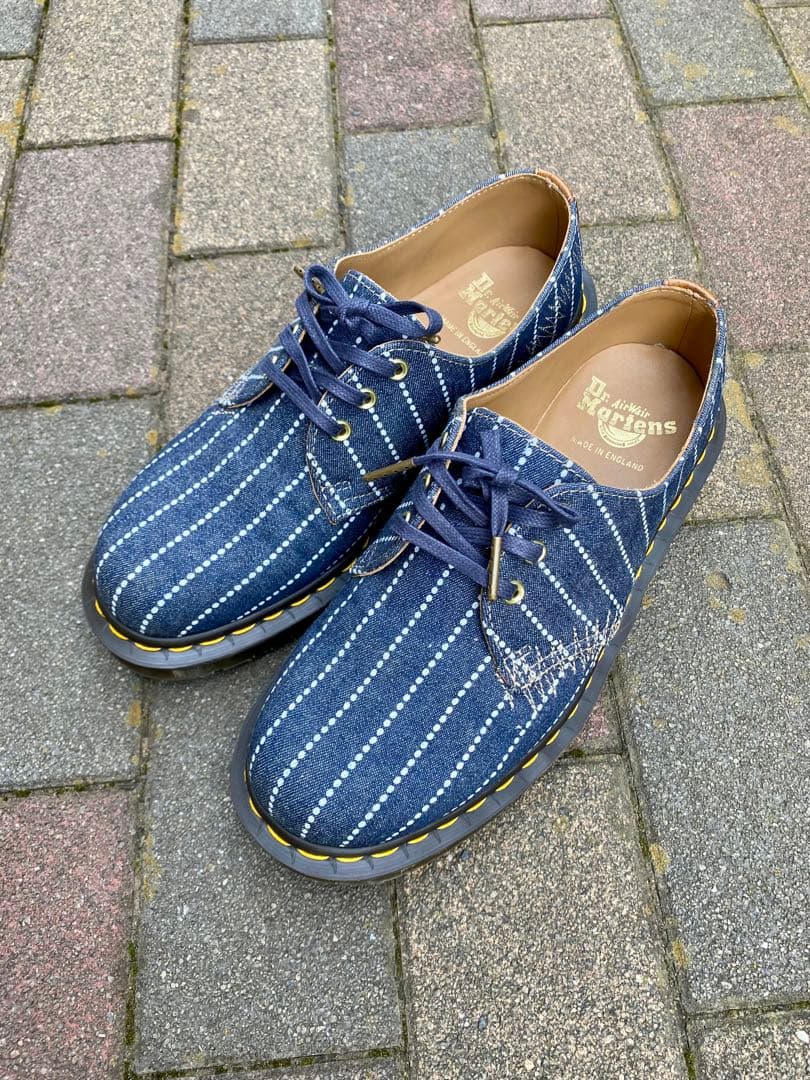 Dr.Martens INDIGO デニム MIE1461 3ホールシューズ