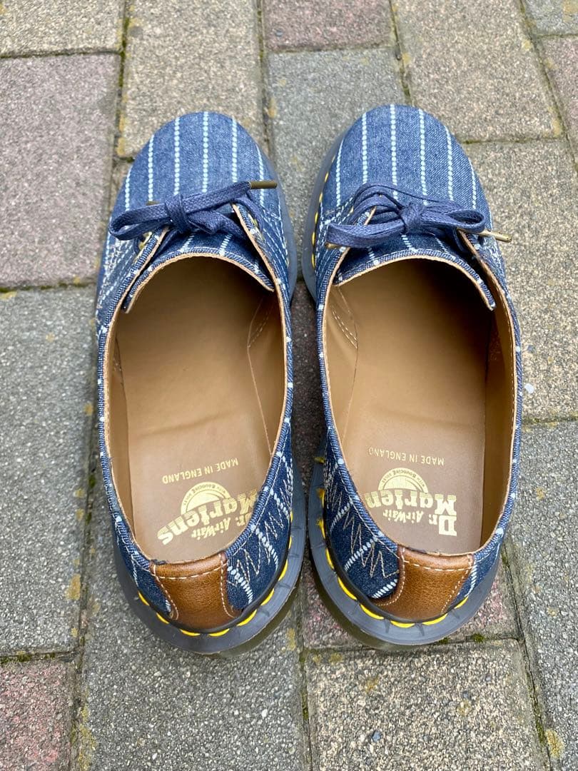 Dr.Martens INDIGO デニム MIE1461 3ホールシューズ