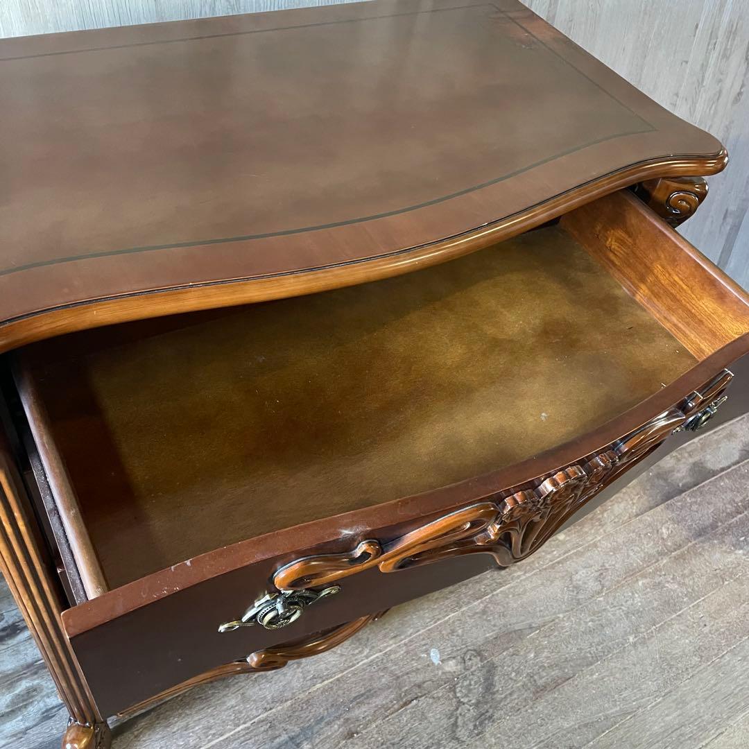 猫脚 5段チェスト ロココ調 ヨーロピアン アンティーク家具 イタリア家具